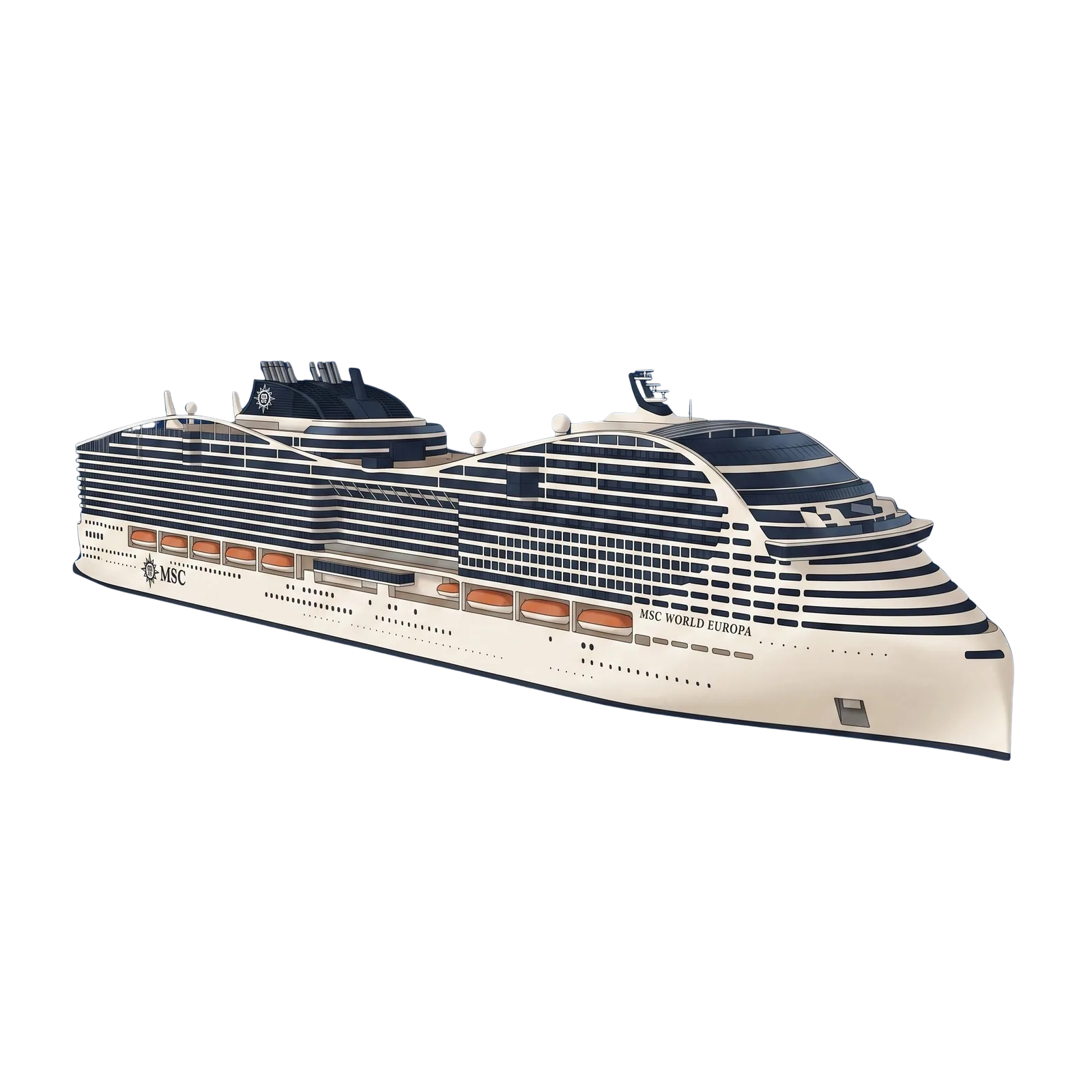 Ilustración MSC World Europa