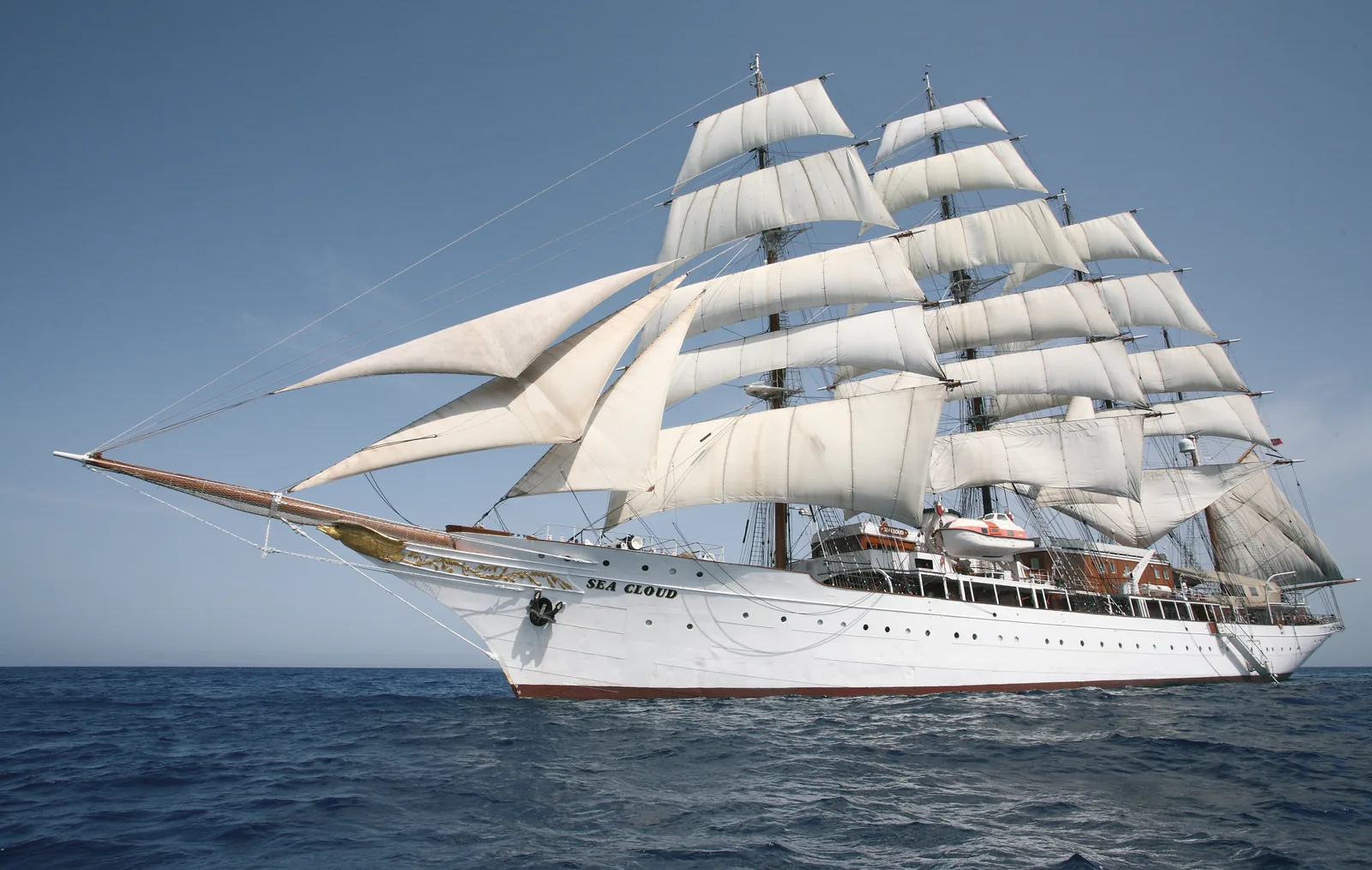 Sea Cloud Spirit — before